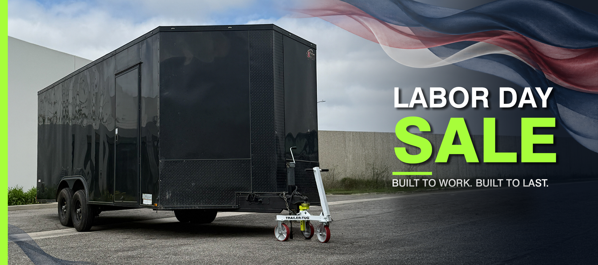 Trailer Tug Labor Day trailer dolly sale